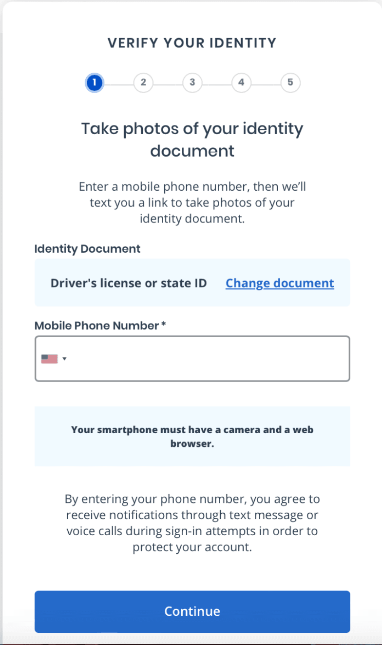 Verificación de identidad